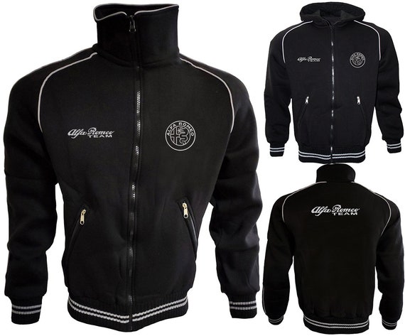 Alfa Romeo Hooded Fleece Jacket Polar Coat Veste Mantel - Etsy