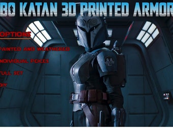BO KATAN- 3D Printed Armor-Full Set-Multiple sizes