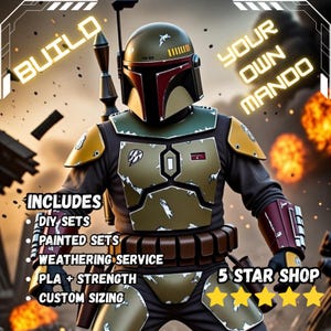 Custom Mandalorian armor-Build your own Beskar- custom sizing