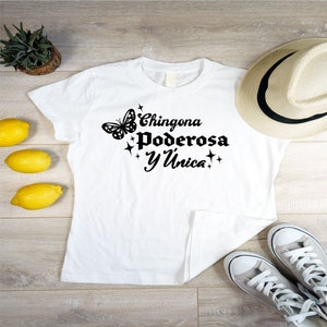 Chingona Poderosa Y Unica SVG、自信、格言 SVG、メキシコの格言 Png、スペイン語 png svg jpg、デジタル ダウンロード、Cricut、肯定 svg
