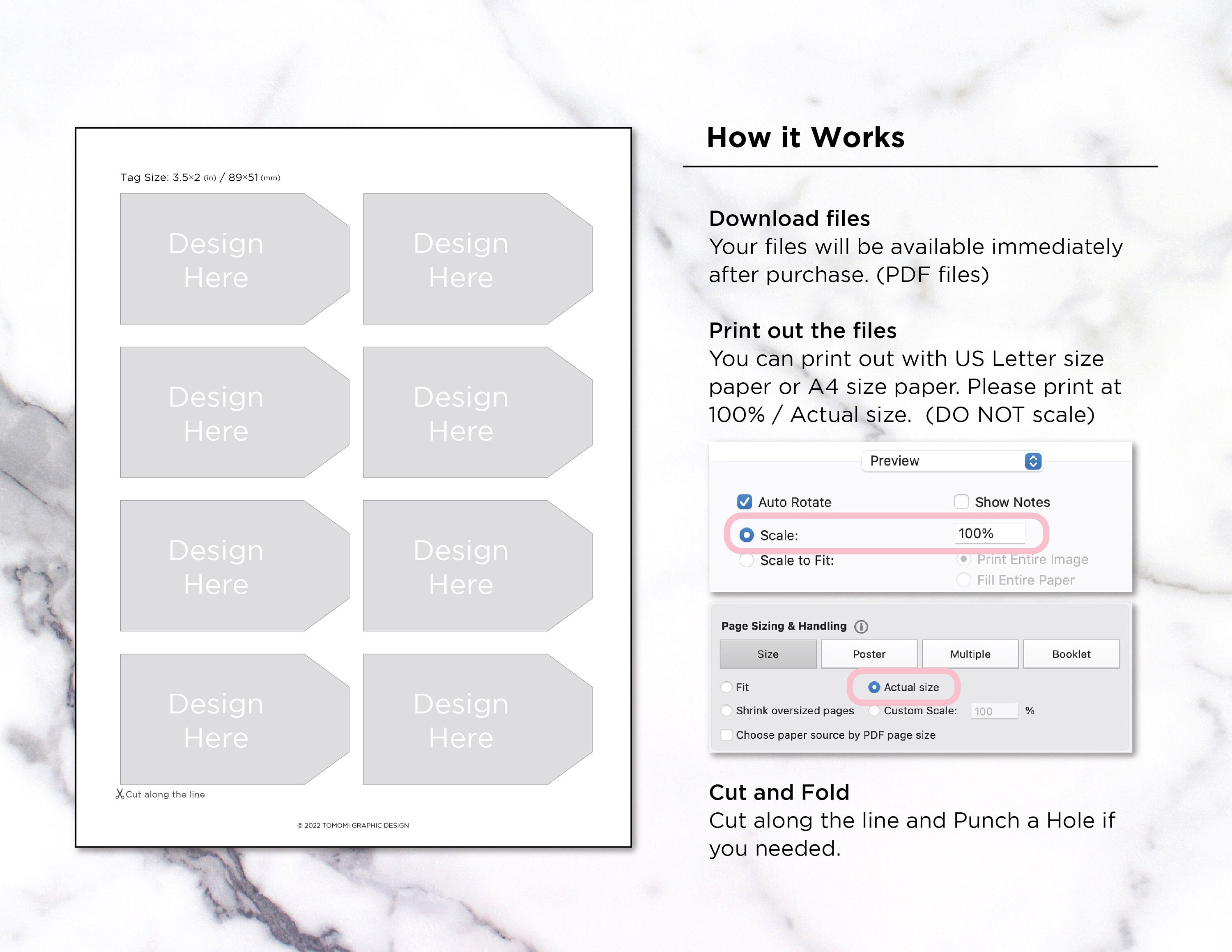 Printable Homemade Tag / Instant Download Tag / Digital Download ...