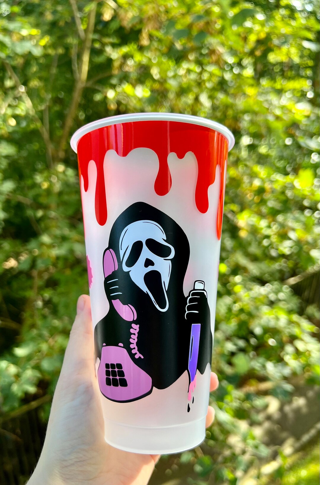Ghostface Cold Cup Ghostface Cup Horror Cup Horror Mug Horror Etsy UK