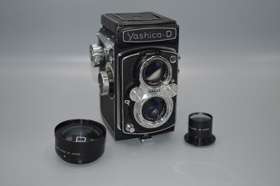 Yashica D Medium Format TLR Camera Fully Service With Zooming Etsy
