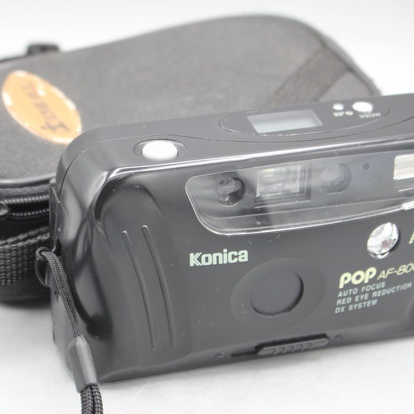 Vintage Konica Pop Af-800 AF 35mm Point and shoot film Camera