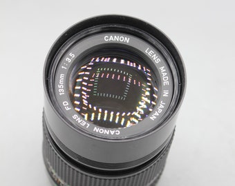 Canon FD 135mm 1:3.5 Lens Tested & Clean D Clean SR. 299552