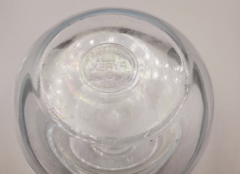 Pyrex Clear Glass Flame Ware 6 Cup Teapot 8336 Etsy