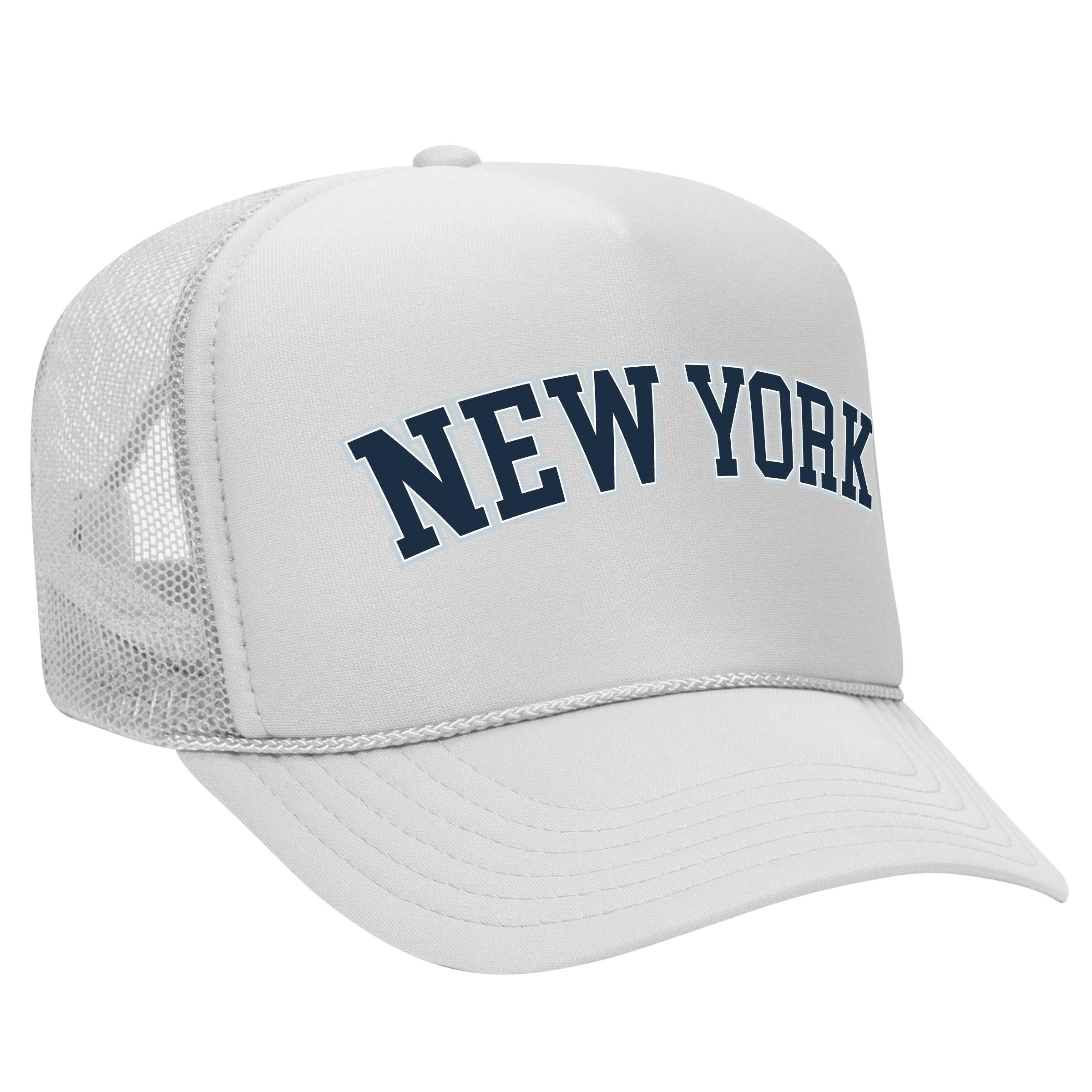 Vintage New York Yankees Trucker Hat 70's 80's Made In Korea