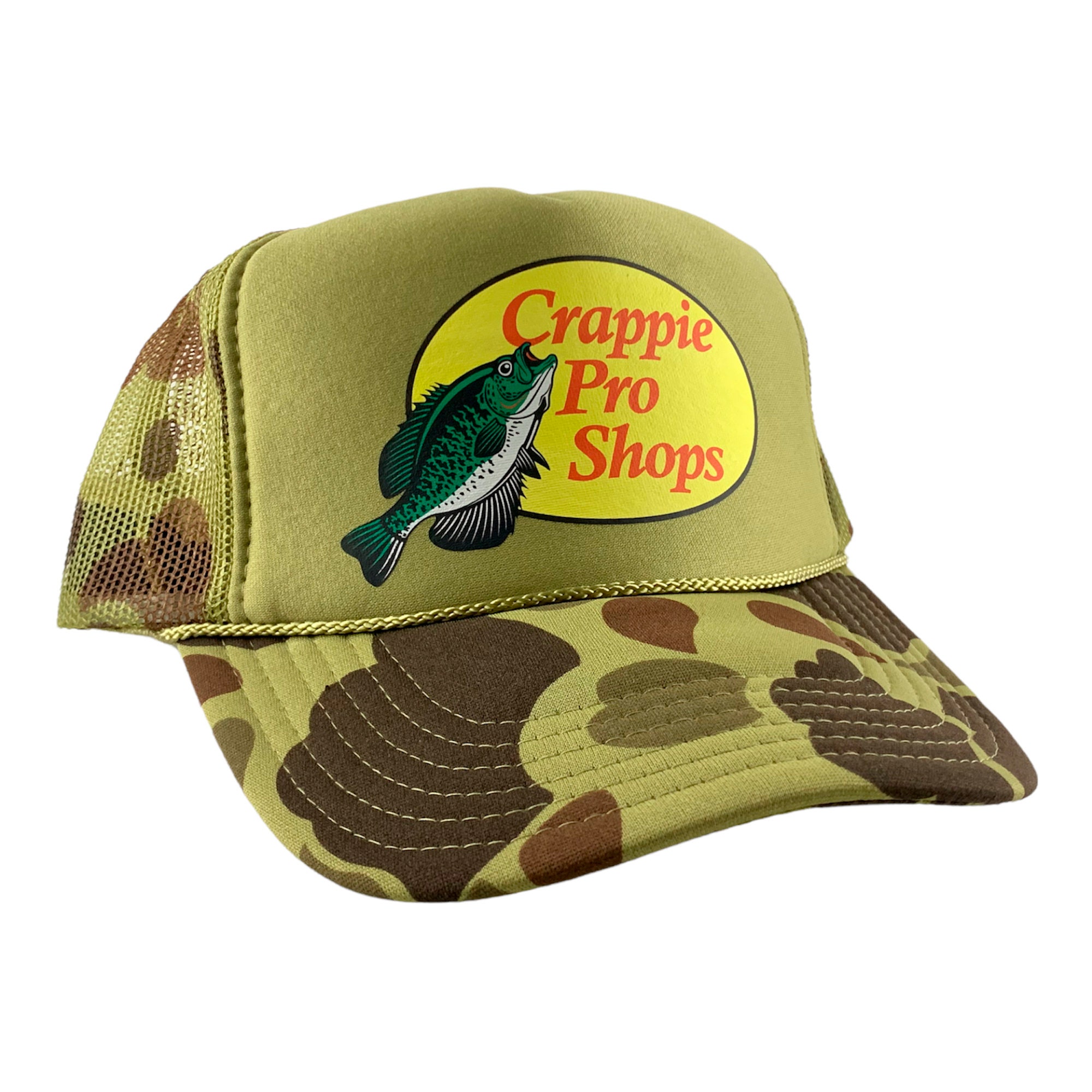Crappie Pro Shops Hat, Trucker Hat, Fishing Hat, Father Gift, Gift for Him,  Mesh Hat, Cap, Camo Hat, Lake Hat, Father's Day, Dad, Fish Hat -  Canada