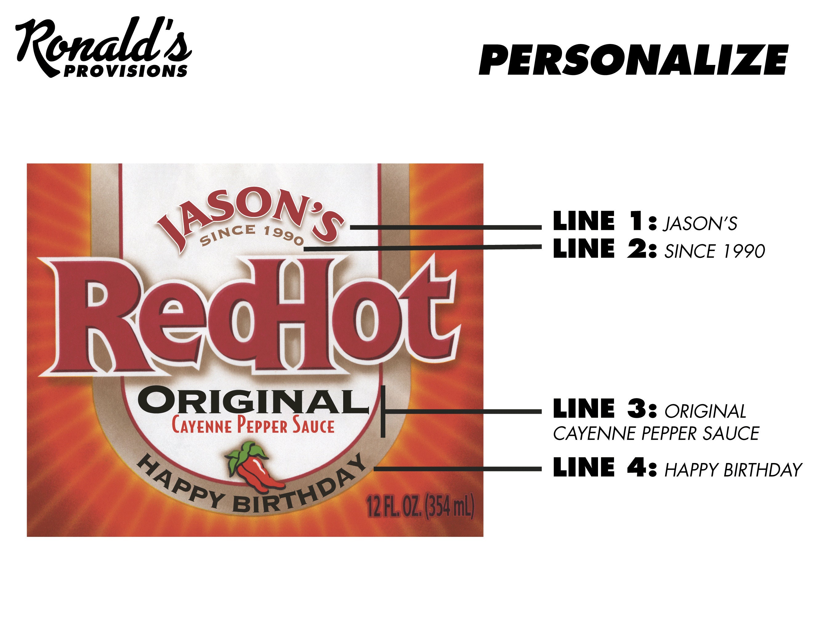 Custom Hot Sauce Label, Hot Sauce Gift, Hot Sauce Lover, Funny Hot