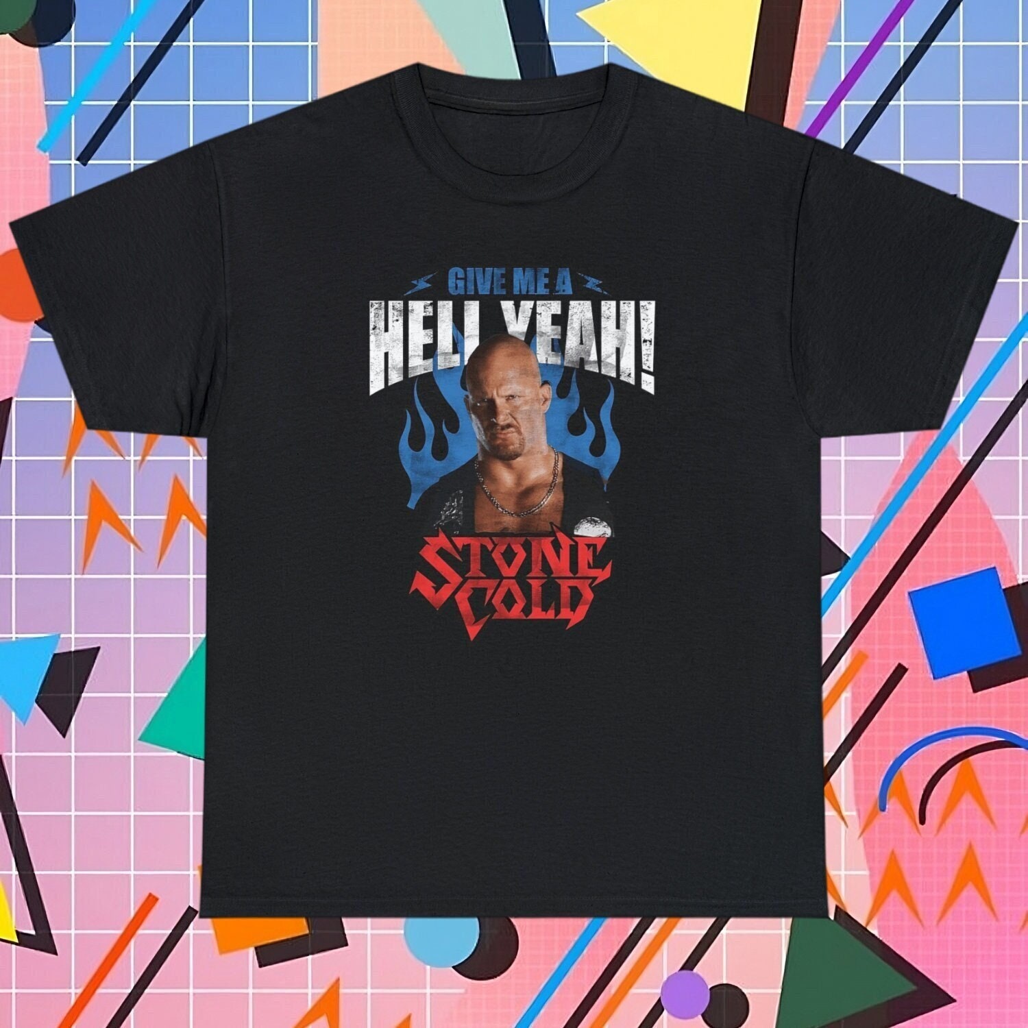 stone cold steve austin hell yeah t shirt