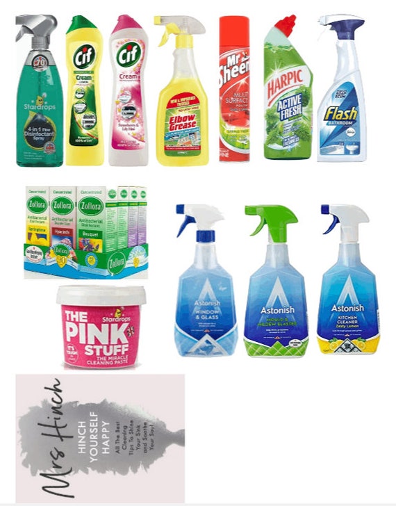 Mrs Hinch Cake Icing Sheet Decoration. High Quality Icing Etsy UK