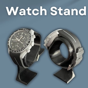 Watch Stand, Modern Jewelry Holder, Tech Gift, Watch Display Stand, Desk Organizer, Gift for Him, Custom Color