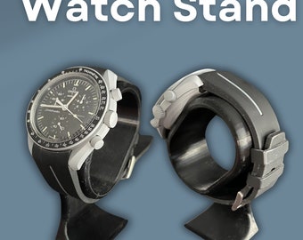 Watch Stand, Modern Jewelry Holder, Tech Gift, Watch Display Stand, Desk Organizer, Gift for Him, Custom Color