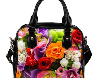 Blumen Handtasche