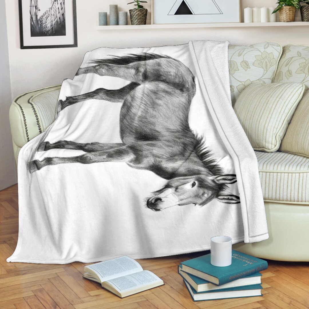 Donkey Blanket Etsy