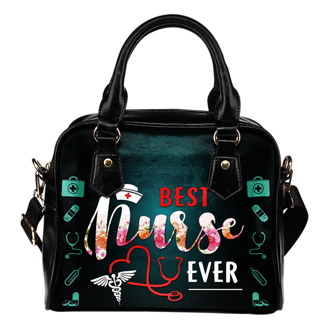 Nurse Handbag / Nurse Leather Handbag / Nurse Womens Handbag / Etsy