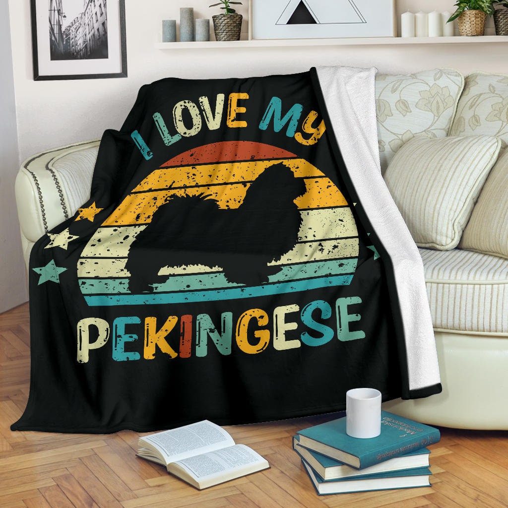 Pekingese blanket 2025