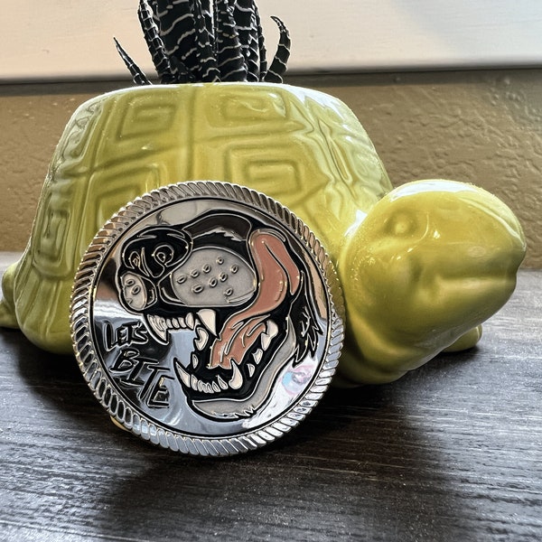 maws and tail furry challenge coin