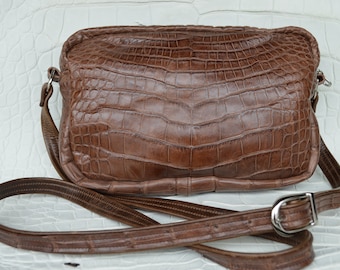 Genuine Wild Caught Alligator Leather "The Rosette"