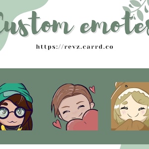Aangepaste Twitch / Discord Emotes Chibi