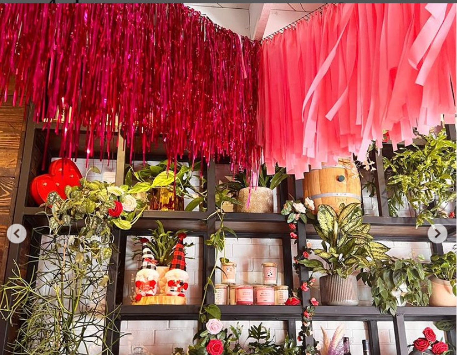 Ceiling Fringe Shiny Fringe Party Decor Wedding Ceiling Etsy