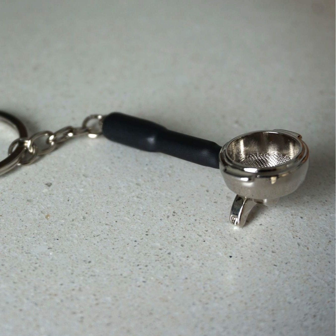 Double Spouted Portafilter Keychain - Miniature Replica of Iconic ...