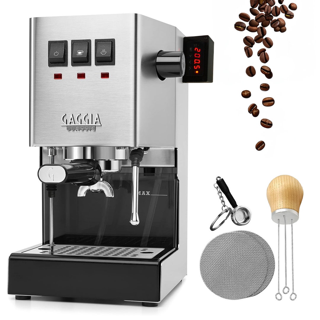 Modified Gaggia Classic Pro Evo W/ Upgrade Kit for Brew, Steam