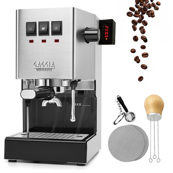 Modified Gaggia Classic Pro Evo W/ Upgrade Kit for Brew, Steam