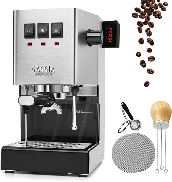 gaggia classic evo pro　セット GAGGIA ガジア セミオートエスプレッソマシン CLASSIC evo pro