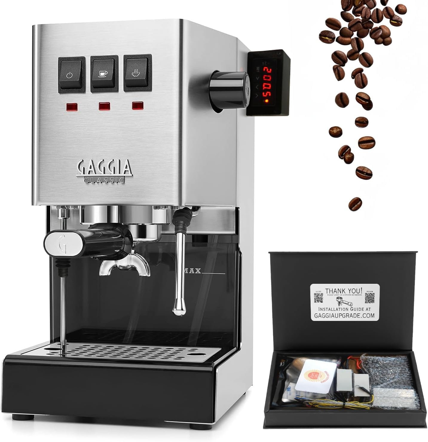 GAGGIA Classic evo pro バリスタセット Gaggia Classic Evo Pro Espresso Machine in Classic Blue