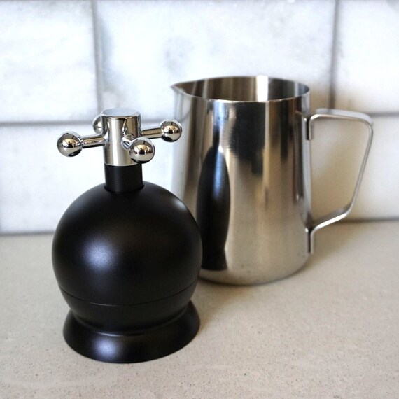 Distributore Per Caffè Espresso 58,5 Mm - In Legno Di Noce, Regolabile