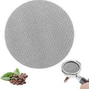 Espresso Puck Screen for Espresso Machines - Durable Contact Portafilter Screens - Perfect Coffee Extraction and Flavor - 51mm Size