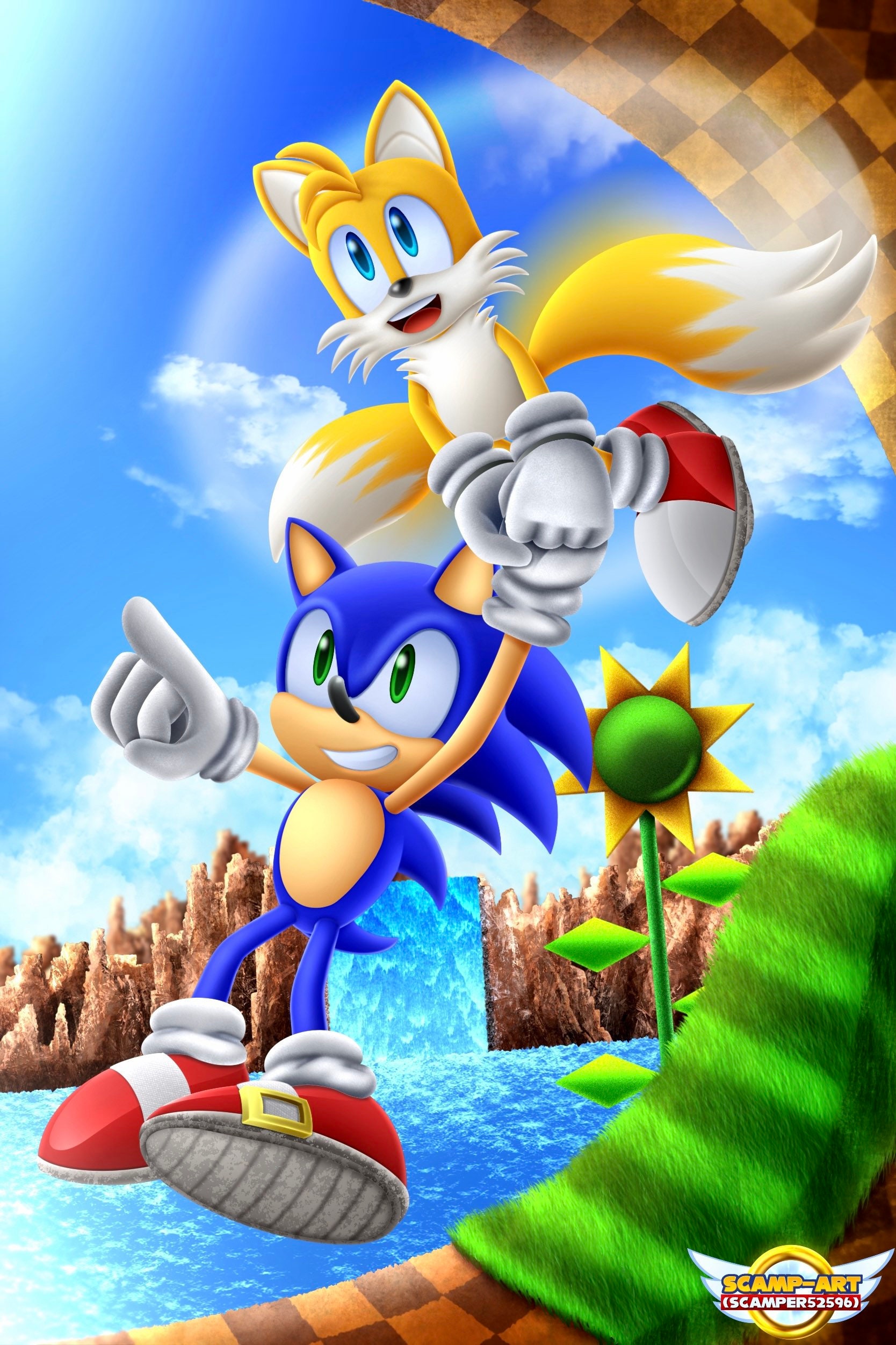 Exclusive Sonic Mania Adventures Tails Poster – Sega Shop