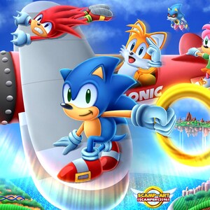 SEGA SONIC THE HEDGEHOG MANIA POSTER NEW 24X36 FREE SHIPPING