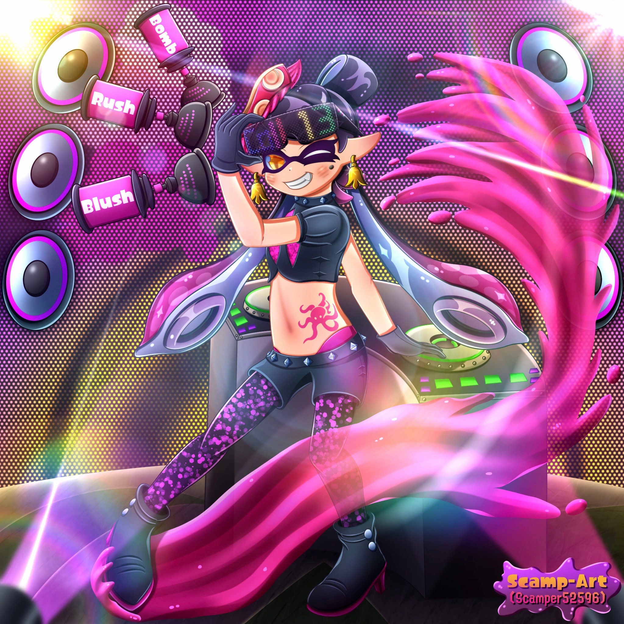 Callie splatoon art