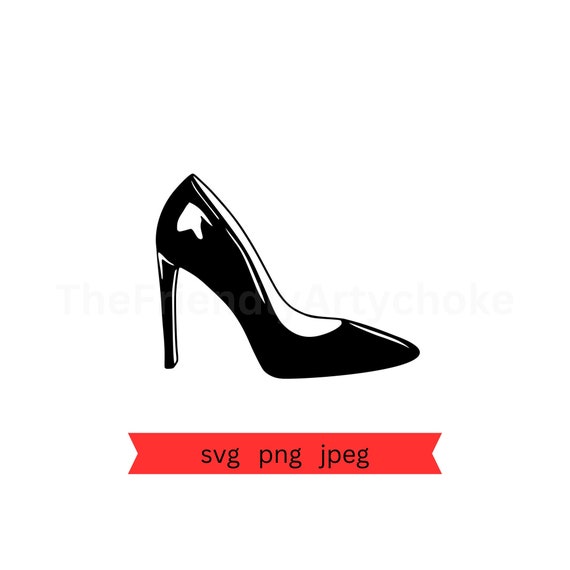 High Heels Monogram Svg Red Bottom Heels Svg Stiletto Svg 