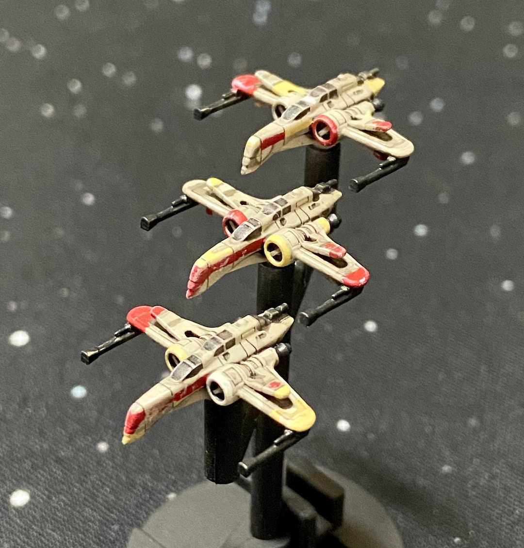 SW Armada ARC-170 Fighters (24 Fighter Miniatures) - Etsy
