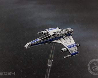 SW New Republic E-wing Fighter (1:270) by Mel Miniatures