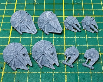 Pacote de cargueiro SW Armada Corellian YT (8 miniaturas de caça)