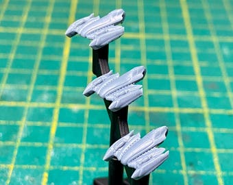 SW Armada Belbullab-22 Schwerer Sternenjäger (24 Kämpfer Miniaturen) Mel Miniatures