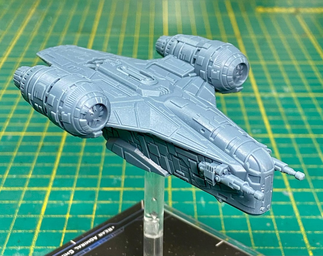SW Razor Crest (1:270) by Mel Miniatures - Etsy