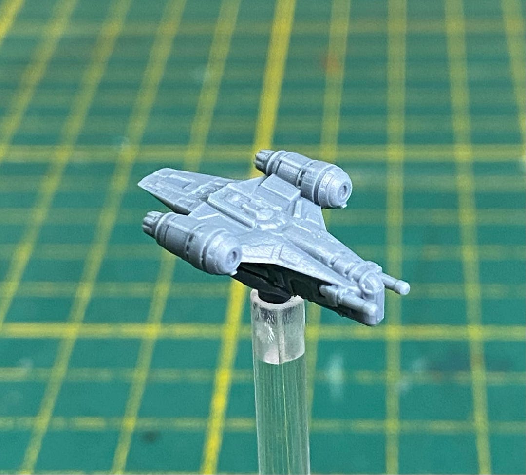 SW Armada Mandalorian Razor Crest (10 Fighter Miniatures) Mel ...