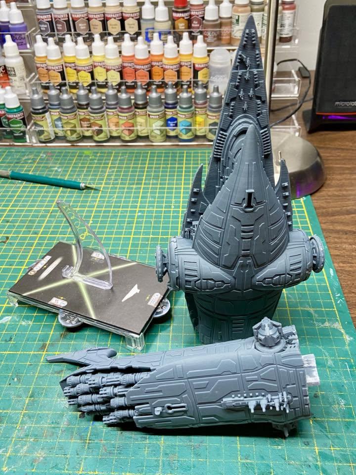 Sw Armada Set SW Armada Subjugator Heavy Cruiser (mel Miniatures) *43cm Version* - Etsy