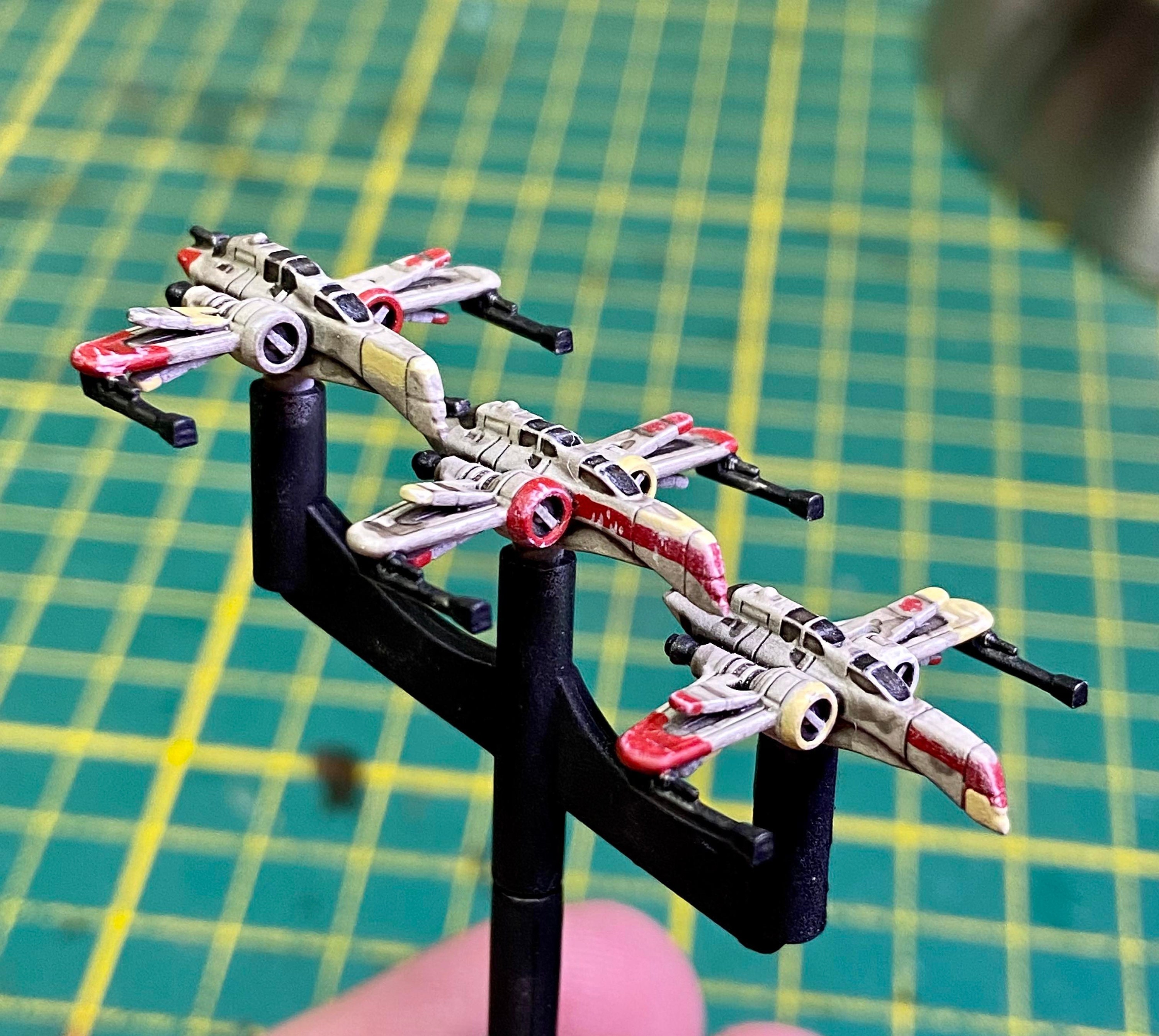 SW Armada ARC-170 Fighters (24 Fighter Miniatures) - Etsy