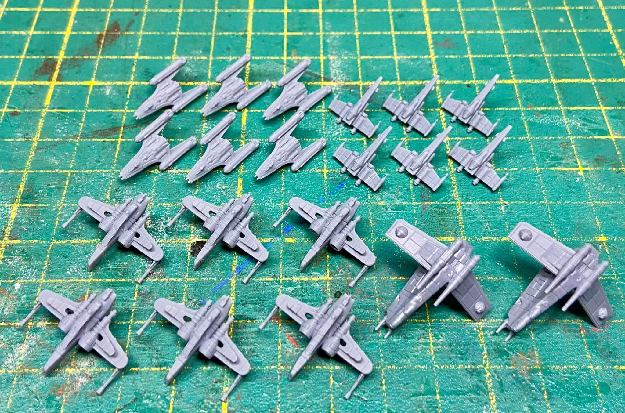 Sw Armada Set SW Armada Republic Fighter Pack #1 (20 Fighter Miniatures) - Etsy