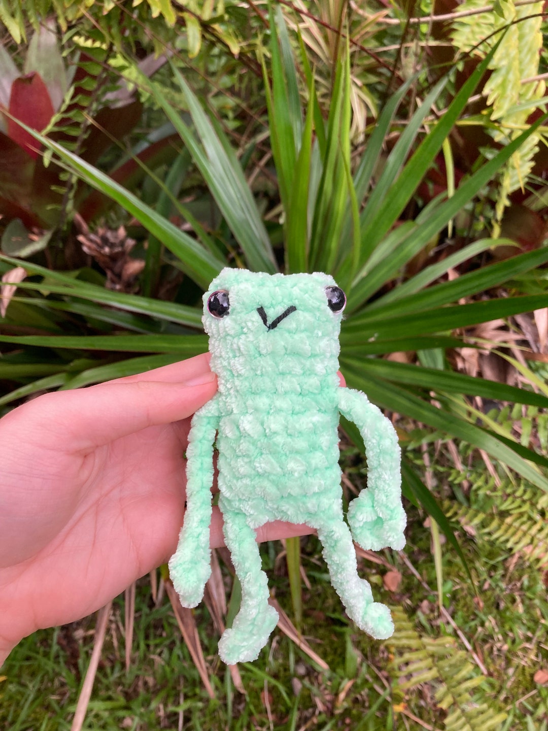 Crochet Leggy Frog Pattern Etsy