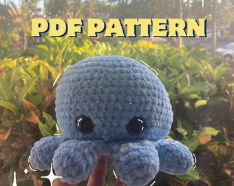 Crochet XL Octopus Pattern/ corchet jumbo octo