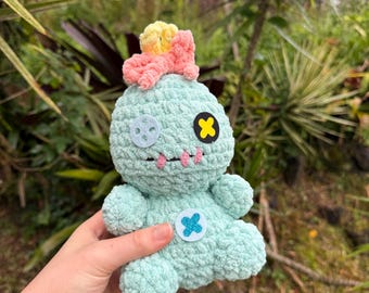 Crochet scrump doll