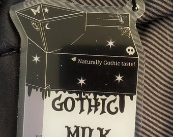 Gothic Milk Keychain