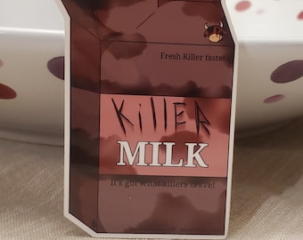 Killer Milk Stickers